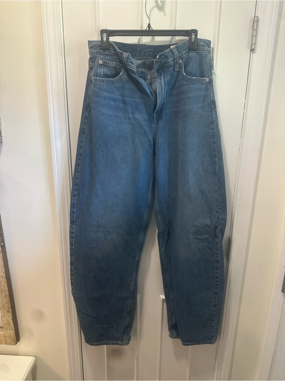 Gap Women’s Barrel Leg Jeans in TALL